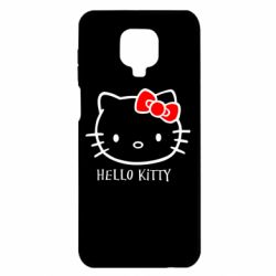 Чехол для Xiaomi Redmi Note 9S/9Pro/9Pro Max Hello Kitty - PrintSalon