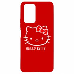 Чехол для Xiaomi Redmi Note 10 Pro Hello Kitty - PrintSalon