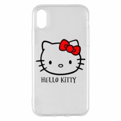 Чехол для iPhone X/Xs Hello Kitty - PrintSalon