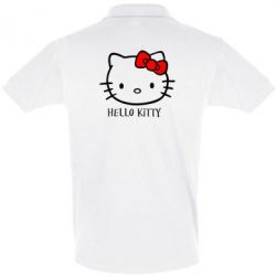 Мужское поло Hello Kitty - PrintSalon