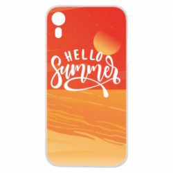 Чехол для iPhone XR Hello summer and the beach - PrintSalon