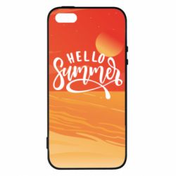 Чехол для iPhone5/5S/SE Hello summer and the beach - PrintSalon