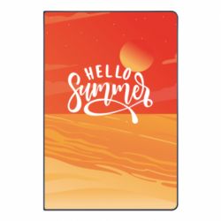 Блокнот с принто Hello summer and the beach - PrintSalon