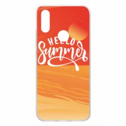 Чехол для Xiaomi Redmi 7 Hello summer and the beach - PrintSalon