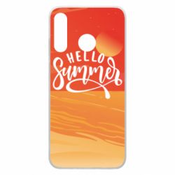 Чехол для Huawei P30 Lite Hello summer and the beach - PrintSalon