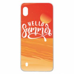 Чехол для Samsung A10 Hello summer and the beach - PrintSalon