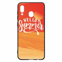 Чехол для Samsung A20 Hello summer and the beach - PrintSalon