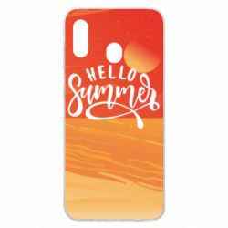 Чехол для Samsung A30 Hello summer and the beach - PrintSalon