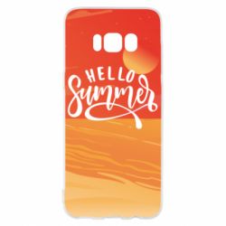 Чехол для Samsung S8 Hello summer and the beach - PrintSalon