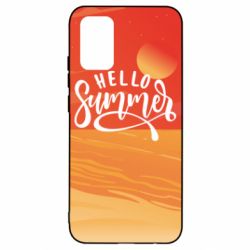 Чехол для Samsung A02s/M02s Hello summer and the beach - PrintSalon