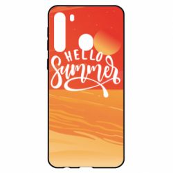 Чехол для Samsung A21 Hello summer and the beach - PrintSalon