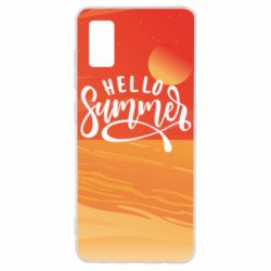 Чехол для Samsung A41 Hello summer and the beach