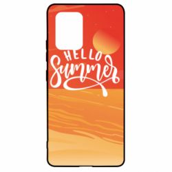 Чехол для Samsung S10 Lite Hello summer and the beach - PrintSalon