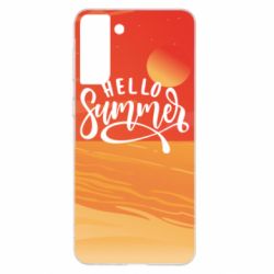 Чехол для Samsung S21+ Hello summer and the beach - PrintSalon