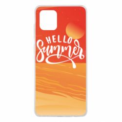 Чехол для Samsung Note 10 Lite Hello summer and the beach - PrintSalon