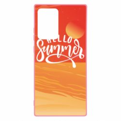 Чехол для Samsung Note 20 Ultra Hello summer and the beach - PrintSalon