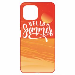 Чехол для Xiaomi Mi11 Lite Hello summer and the beach - PrintSalon
