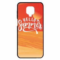 Чехол для Xiaomi Redmi Note 9S/9Pro/9Pro Max Hello summer and the beach - PrintSalon