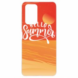 Чехол для Xiaomi Redmi Note 10 Pro Hello summer and the beach - PrintSalon