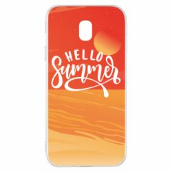 Чехол для Samsung J3 2017 Hello summer and the beach - PrintSalon