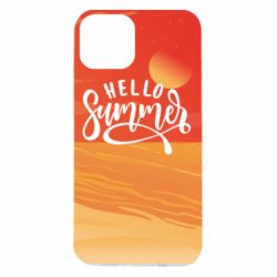 Чехол для iPhone 14 Hello summer and the beach - PrintSalon