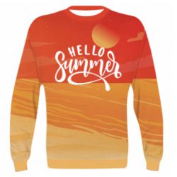 3D свитшот Hello summer and the beach - PrintSalon