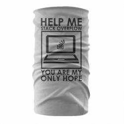 Бандана Help me stack overflow you are my only hope - PrintSalon