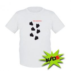Дитяча футболка Here comes Linux - PrintSalon