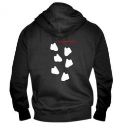 Чоловіче худі на блискавці Here comes Linux - PrintSalon