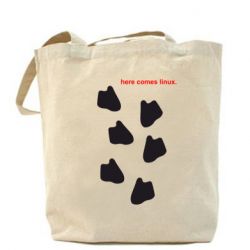 Торба Here comes Linux - PrintSalon