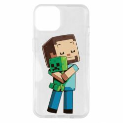 Чохол для iPhone 14 Heroes from Minecraft - PrintSalon