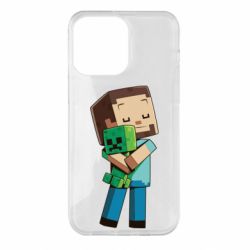 Чохол для iPhone 14 Pro Max Heroes from Minecraft
