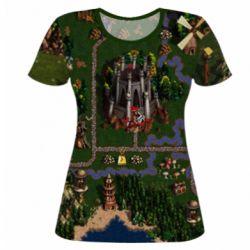 Жіноча 3D футболка Heroes of Might and Magic