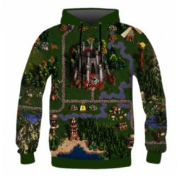Чоловіче 3D худі Heroes of Might and Magic - PrintSalon