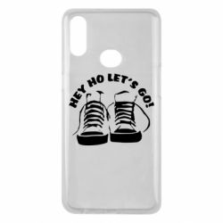 Чехол для Samsung A10s Hey ho let's go