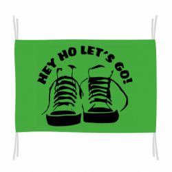 Флаг Hey ho let's go