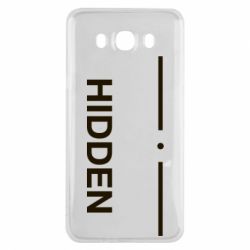 Чехол для Samsung J7 2016 Hidden - PrintSalon
