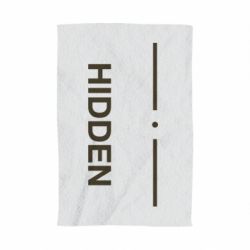 Полотенце с принтом Hidden - PrintSalon