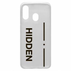 Чехол для Samsung A40 Hidden - PrintSalon