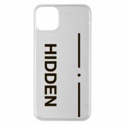 Чехол для iPhone 11 Pro Max Hidden - PrintSalon