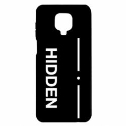 Чехол для Xiaomi Redmi Note 9S/9Pro/9Pro Max Hidden - PrintSalon