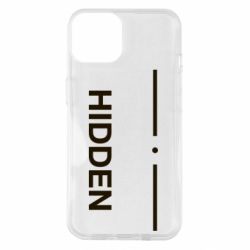 Чехол для iPhone 14 Hidden - PrintSalon
