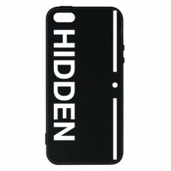 Чехол для iPhone5/5S/SE Hidden - PrintSalon