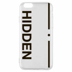 Чехол для iPhone 6/6S Hidden - PrintSalon