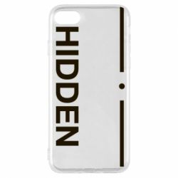 Чехол для iPhone 7 Hidden - PrintSalon