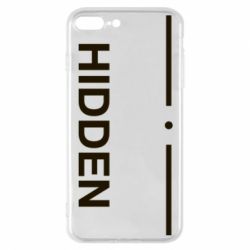 Чехол для iPhone 7 Plus Hidden - PrintSalon