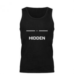 Мужская майка Hidden - PrintSalon