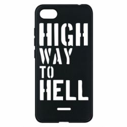 Чохол для Xiaomi Redmi 6A High way to hell - PrintSalon