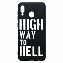 Чохол для Samsung A20 High way to hell - PrintSalon