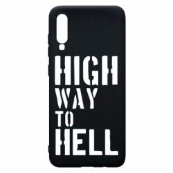 Чохол для Samsung A70 High way to hell-PrintSalon Чохол для Samsung A70 High way to hell